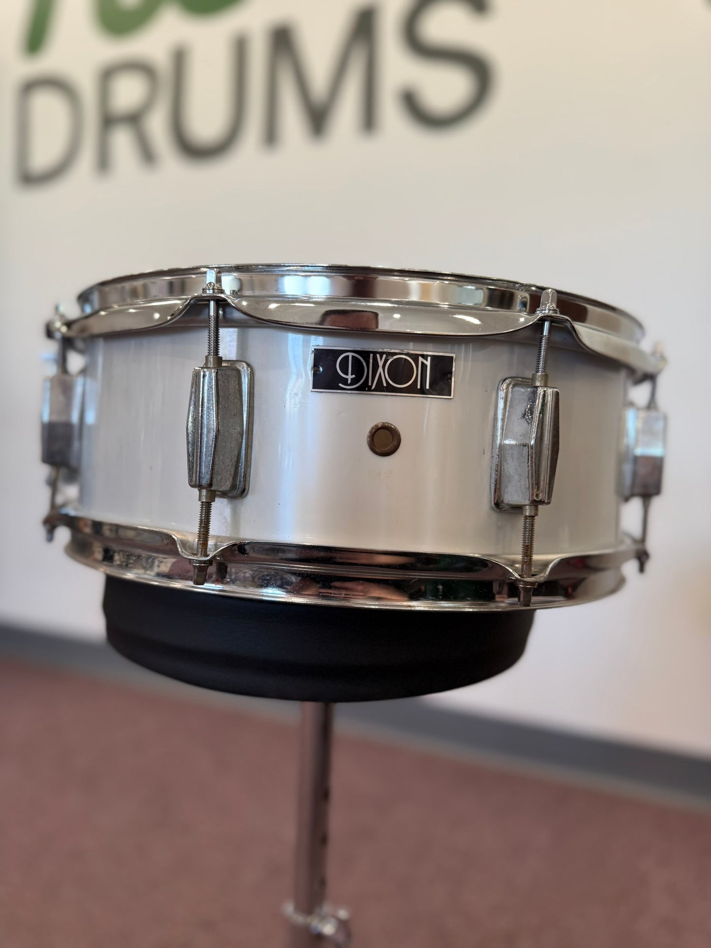 Dixon 14x5" Snare Drum - White