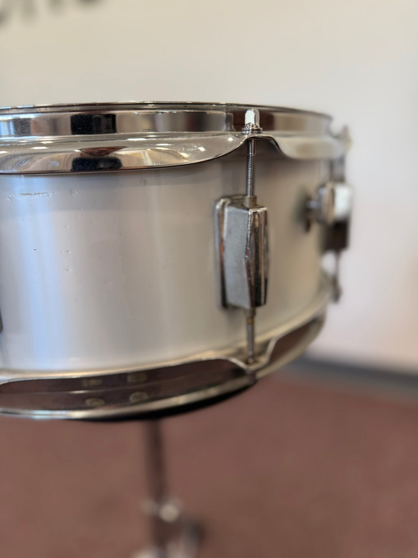 Dixon 14x5" Snare Drum - White
