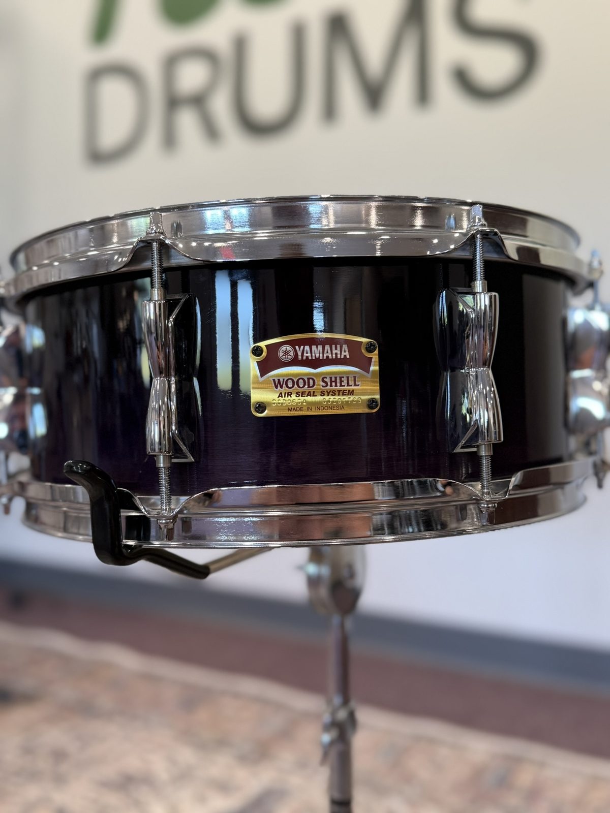 Yamaha Wood Shell 14x5.5" Snare Drum - Purple