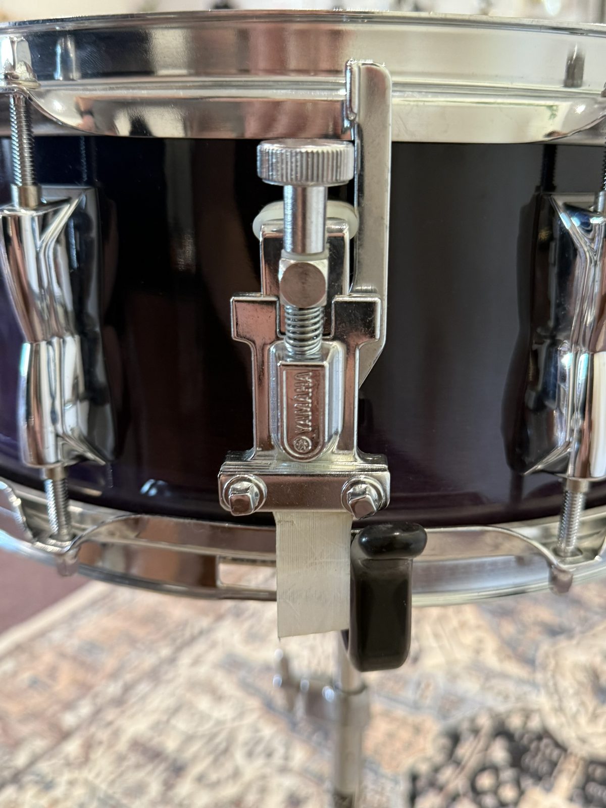 Yamaha Wood Shell 14x5.5" Snare Drum - Purple