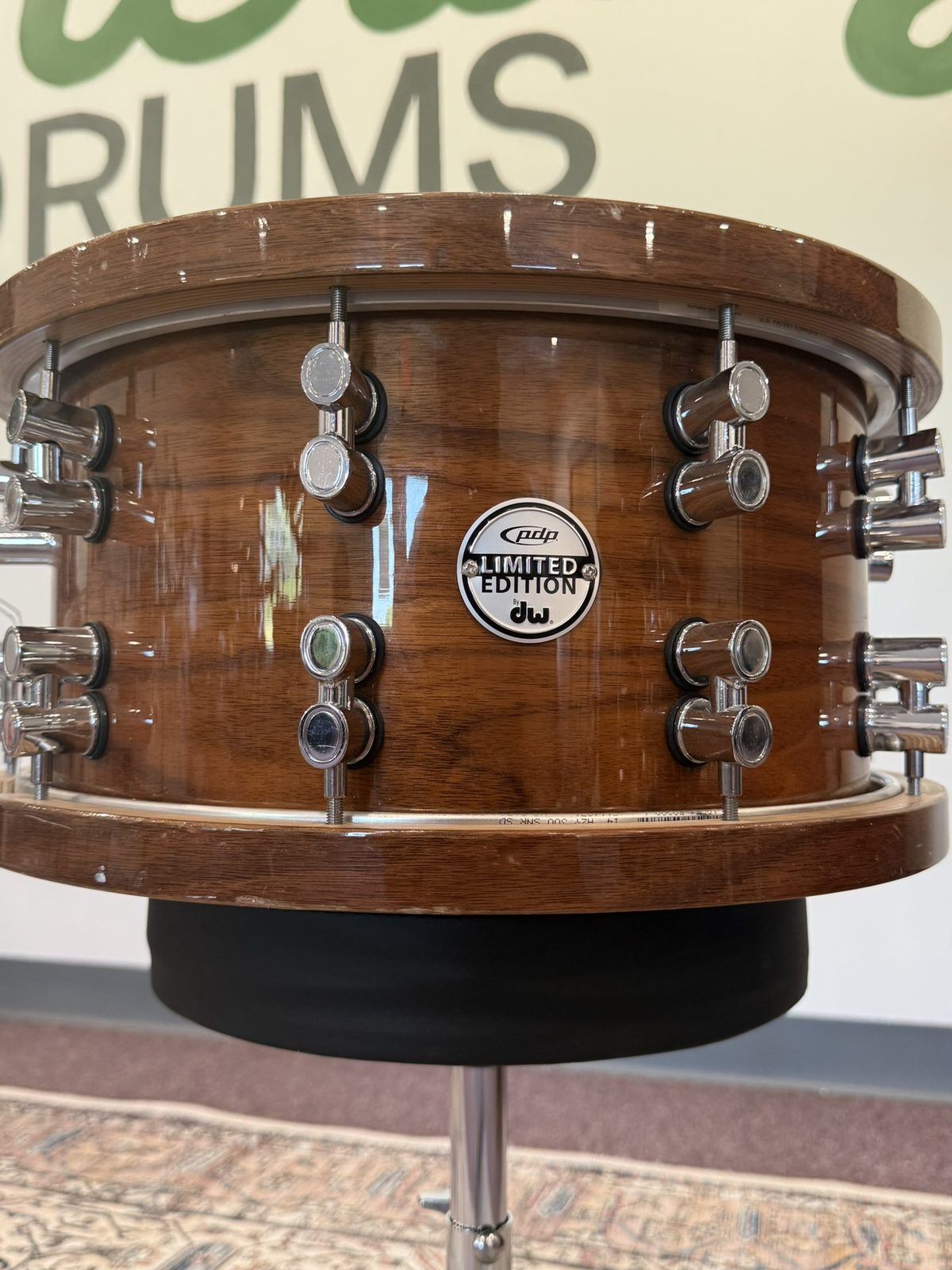 PDP Limited Edition 14x7" 10-Ply Wood Hoop Snare