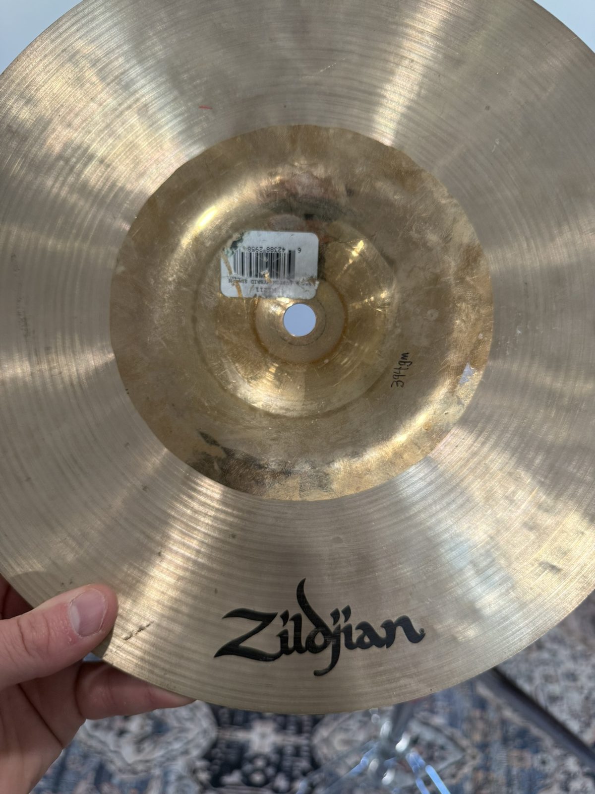 Zildjian K Custom Hybrid 11" Splash Cymbal