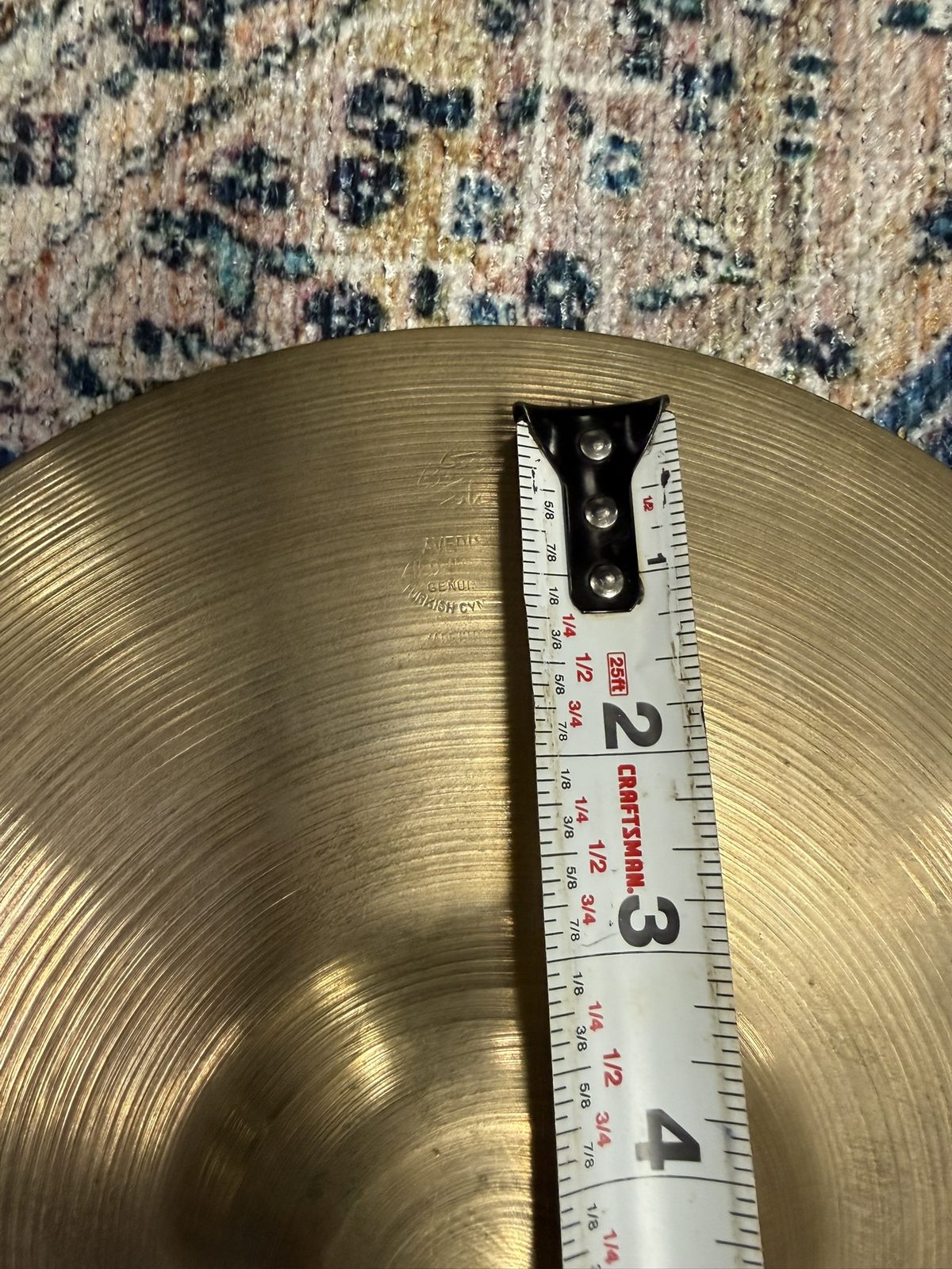 Zildjian 11.25" Transition Stamp Splash Cymbal (300g)