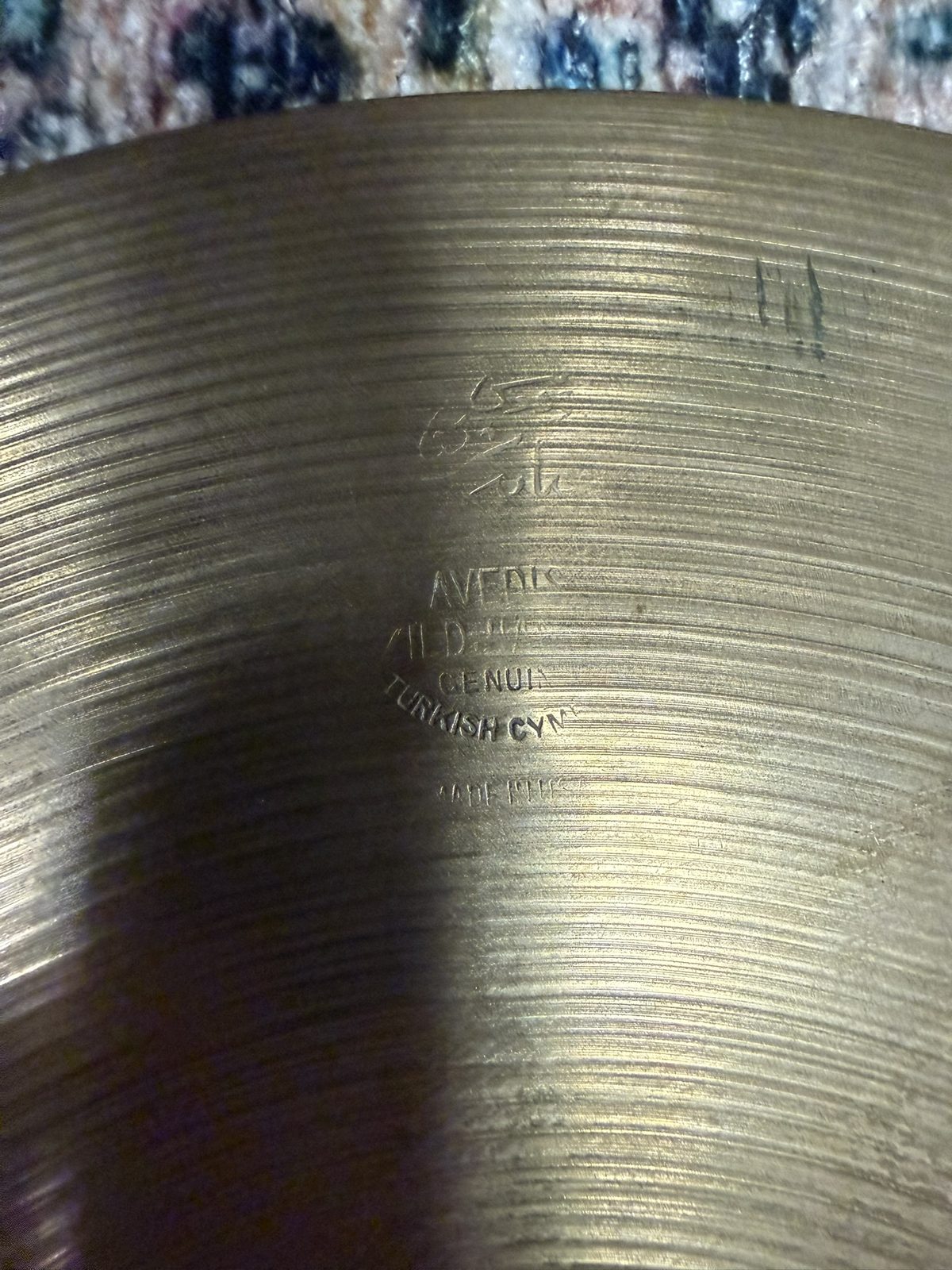 Zildjian 11.25" Transition Stamp Splash Cymbal (300g)