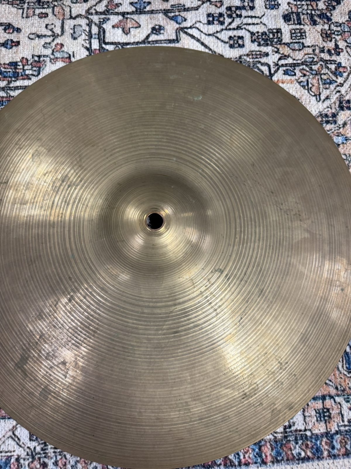 Zildjian Vintage 15.25" 1950s Small Stamp Hi-Hat Cymbals (Pair)