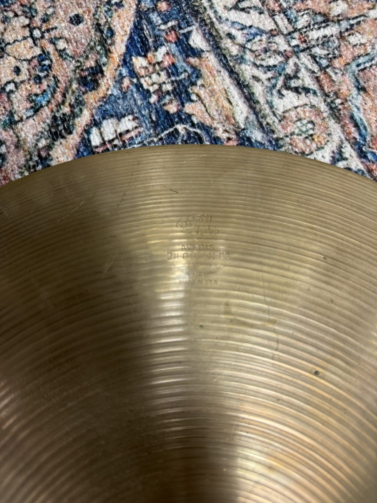 Zildjian Vintage 15.25" 1950s Small Stamp Hi-Hat Cymbals (Pair)