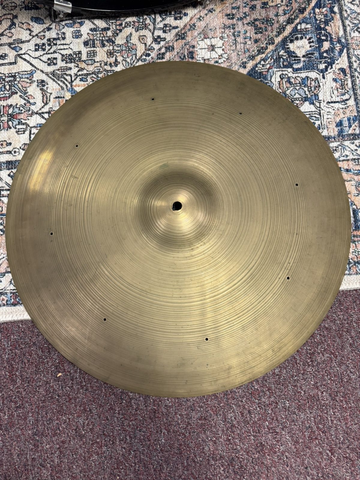 Zildjian Vintage 20 5/16" Small Stamp 1950s Ride Cymbal (2,280g)