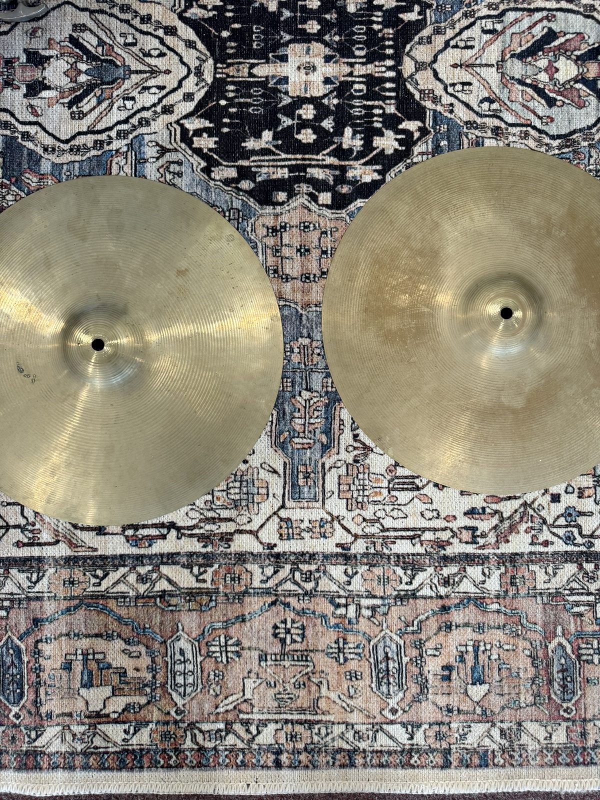 Ludwig-Paiste 15" Vintage Hi-Hat Cymbals (Pair) - 690g/860g
