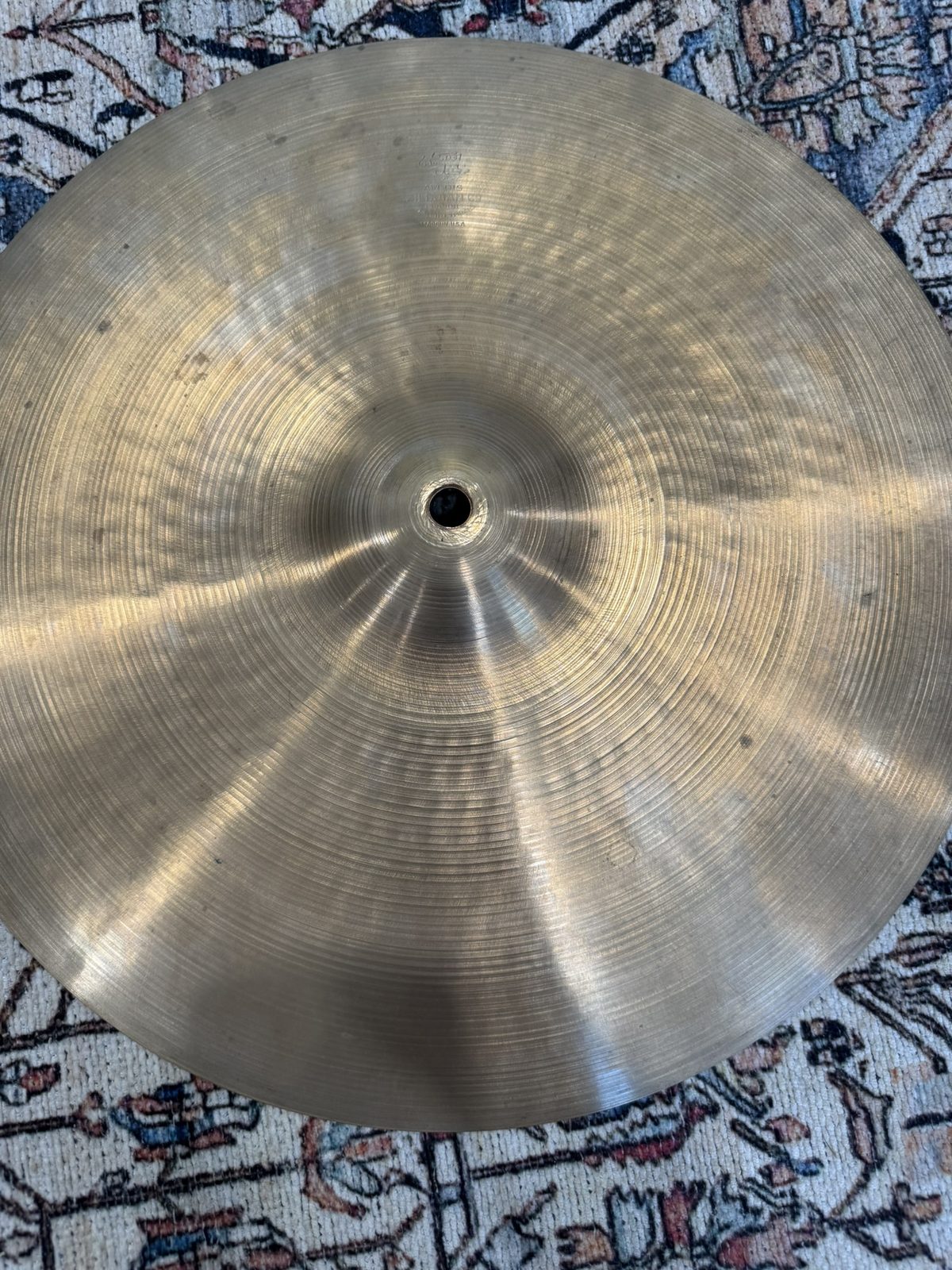 Zildjian Vintage 1960s 15.25" Hi-Hat Cymbals (Pair) - 1,080g/1,180g