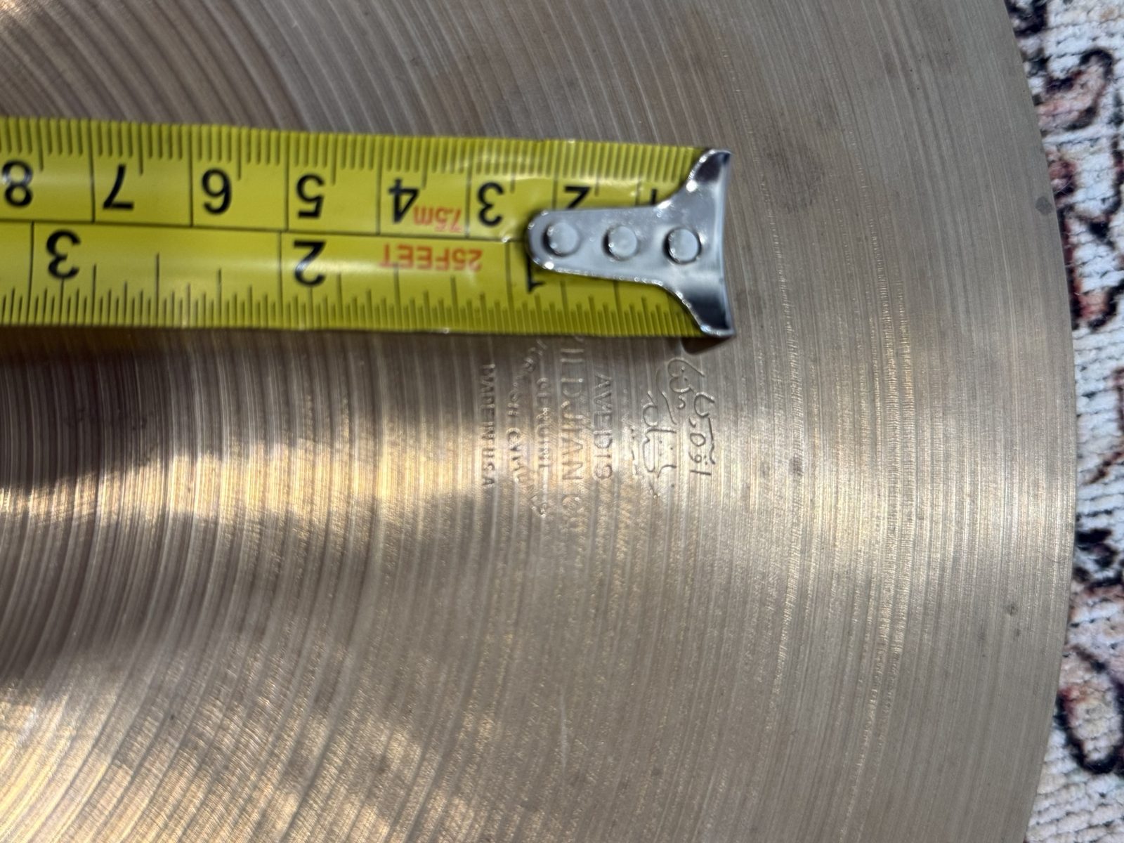 Zildjian Vintage 1960s 15.25" Hi-Hat Cymbals (Pair) - 1,080g/1,180g