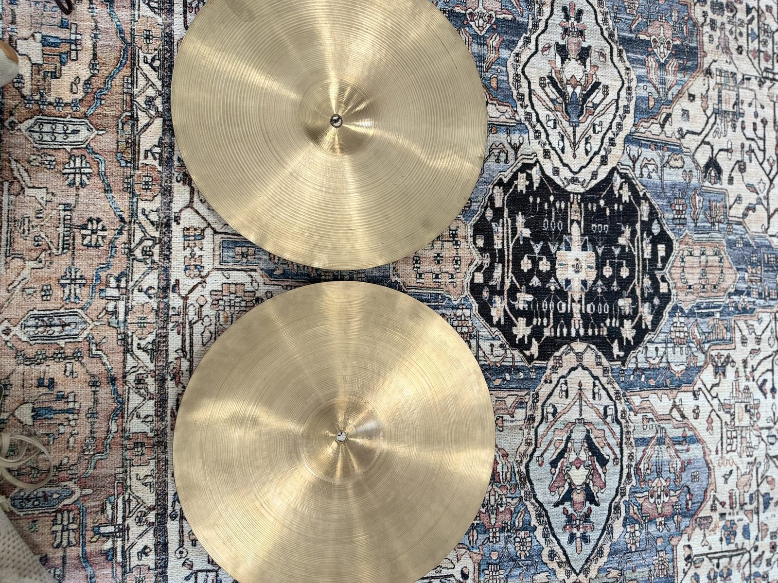 Zildjian Vintage 1960s 15.25" Hi-Hat Cymbals (Pair) - 1,080g/1,180g