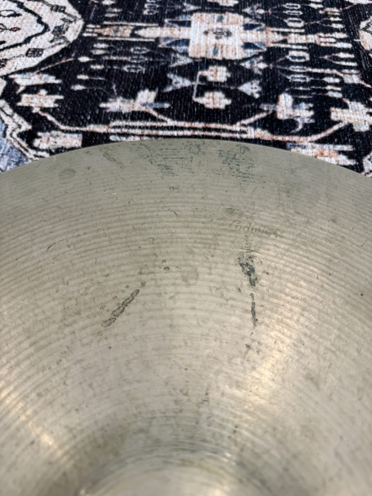 Ludwig-Paiste 16" Vintage Crash Cymbal (860g)