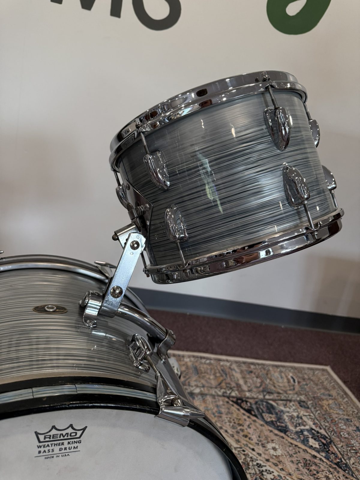 Slingerland Vintage 1960s 3-piece Drum Kit - Rewrapped (22/12/14)