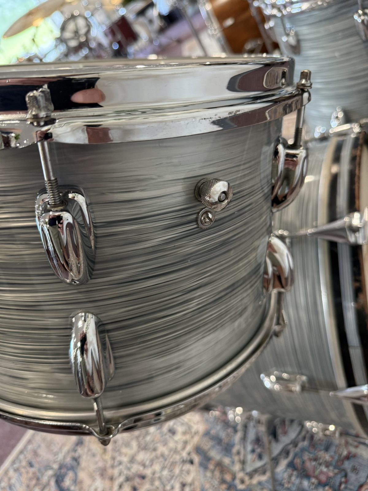 Slingerland Vintage 1960s 3-piece Drum Kit - Rewrapped (22/12/14)