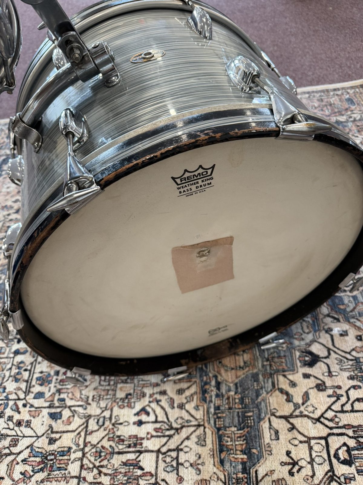 Slingerland Vintage 1960s 3-piece Drum Kit - Rewrapped (22/12/14)