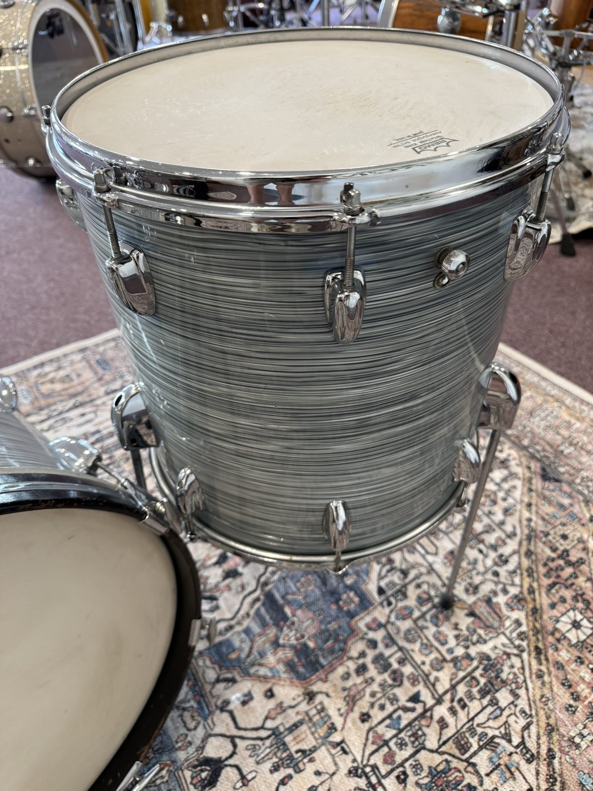 Slingerland Vintage 1960s 3-piece Drum Kit - Rewrapped (22/12/14)