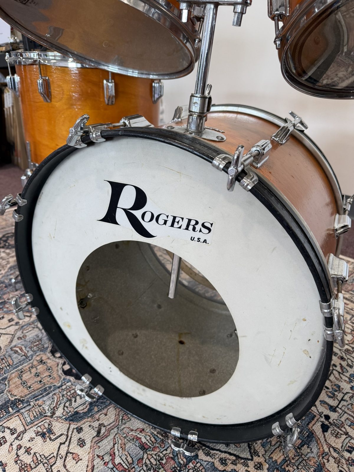 Rogers Vintage Holiday 3-ply 4-piece Drum Kit (20/12/13/16)