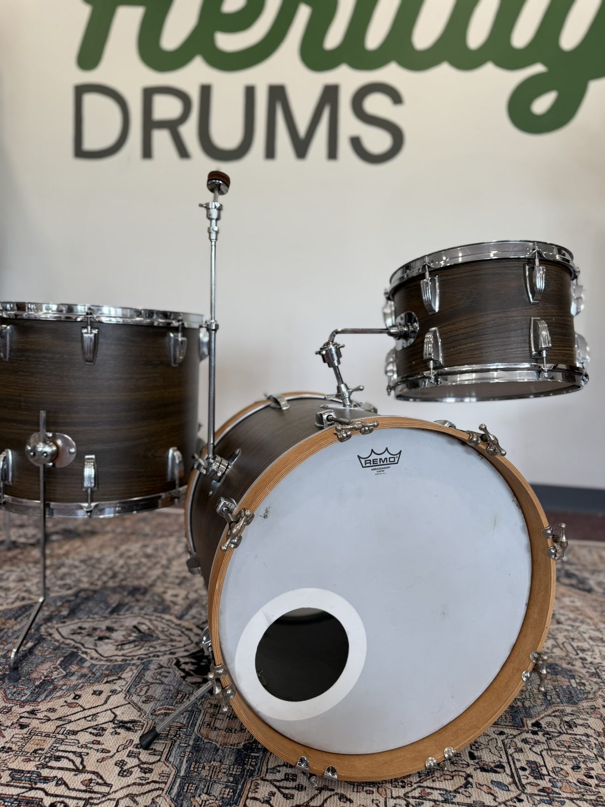 Rogers Holiday Bop 3-piece Drum Kit (18/12/16)