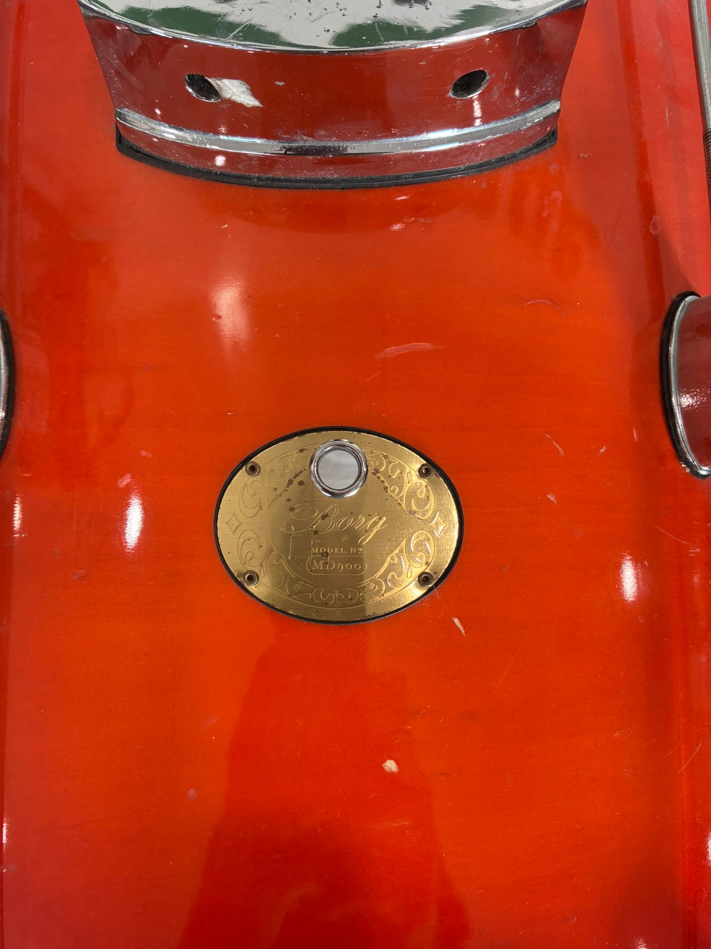 Borg 22"x16" Bass Drum - Orange