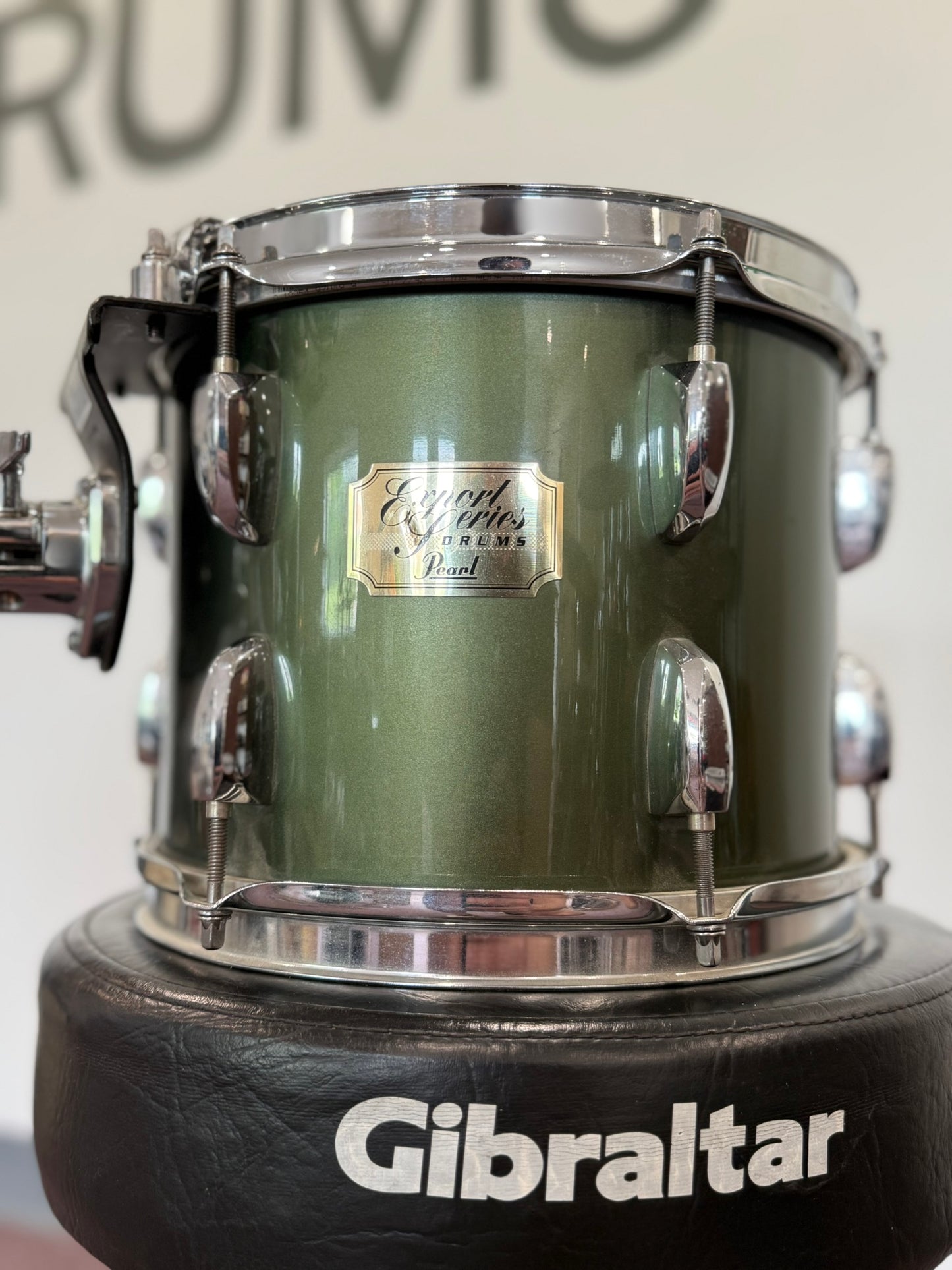 Pearl Export Series 10"x8" Rack Tom with I.S.S. — Green