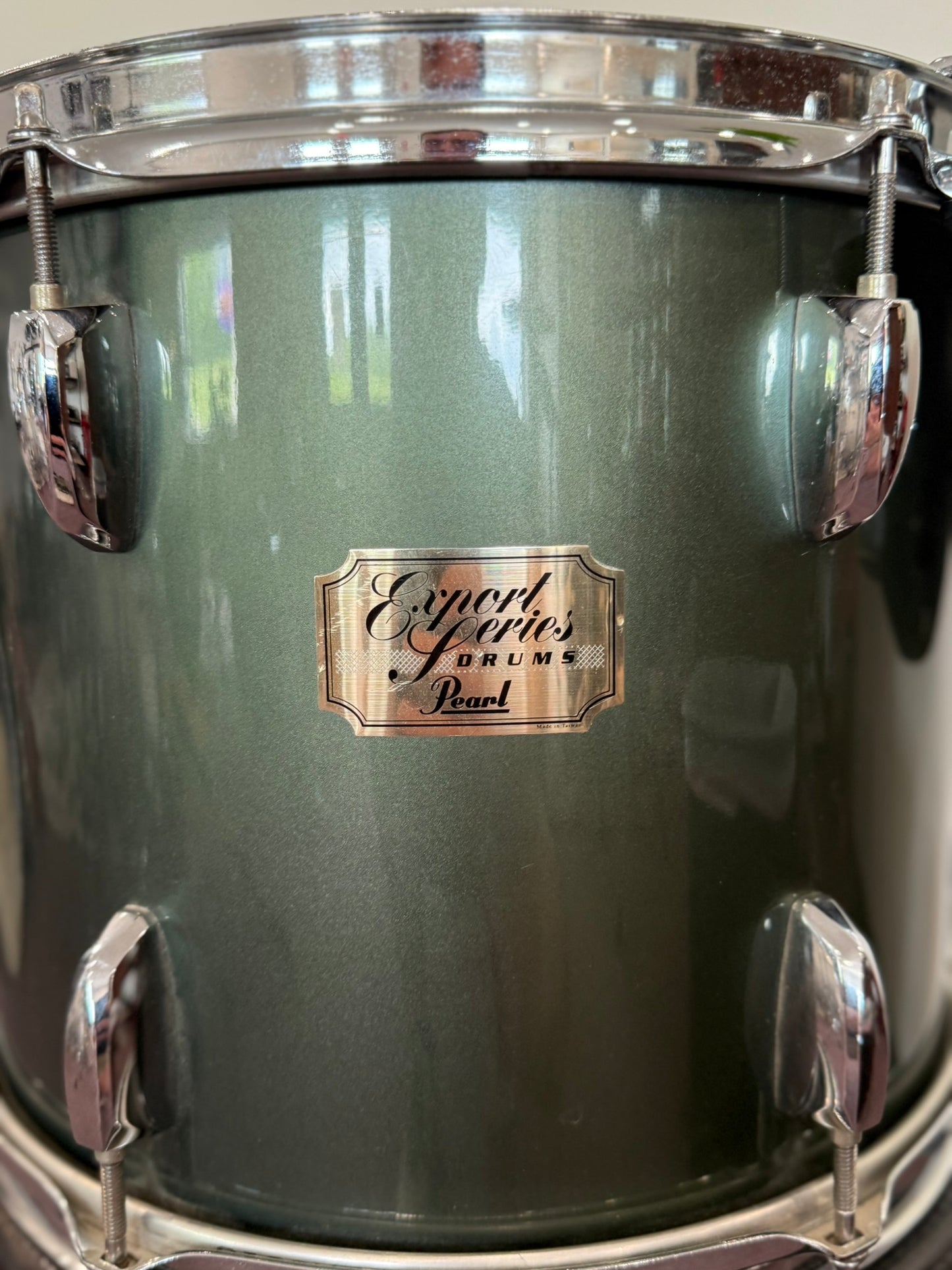 Pearl Export Series 12"x10" Rack Tom with I.S.S. — Green