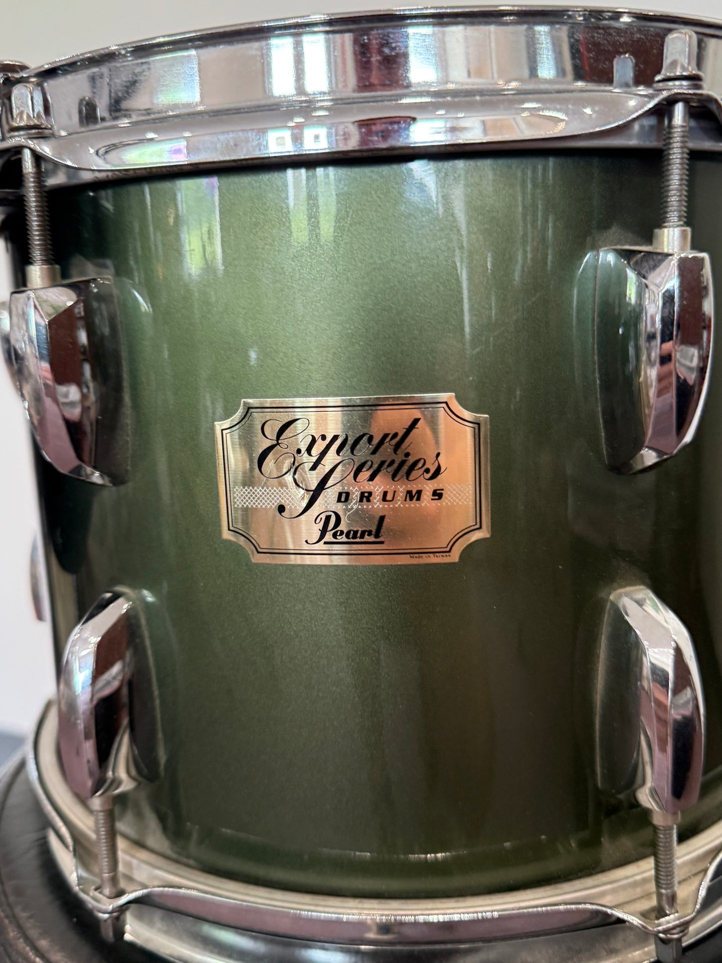 Pearl Export Series 10"x8" Rack Tom with I.S.S. — Green