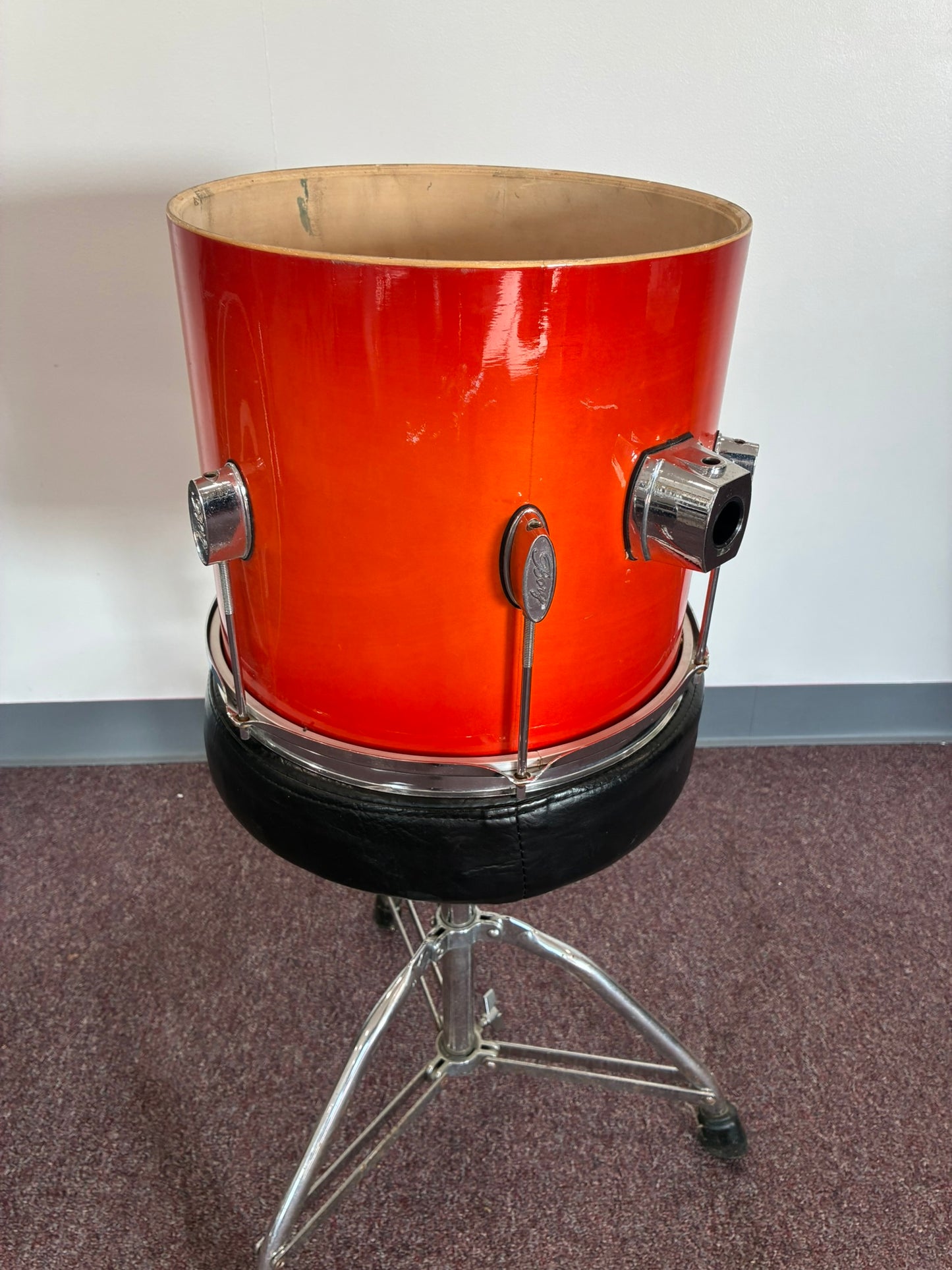 Borg 12"x10" Rack Tom - Orange