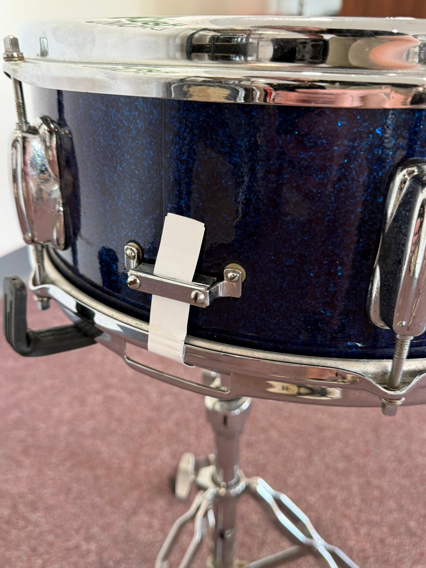 Slingerland Deluxe Student Vintage Snare 14"x5.5" — Blue Sparkle