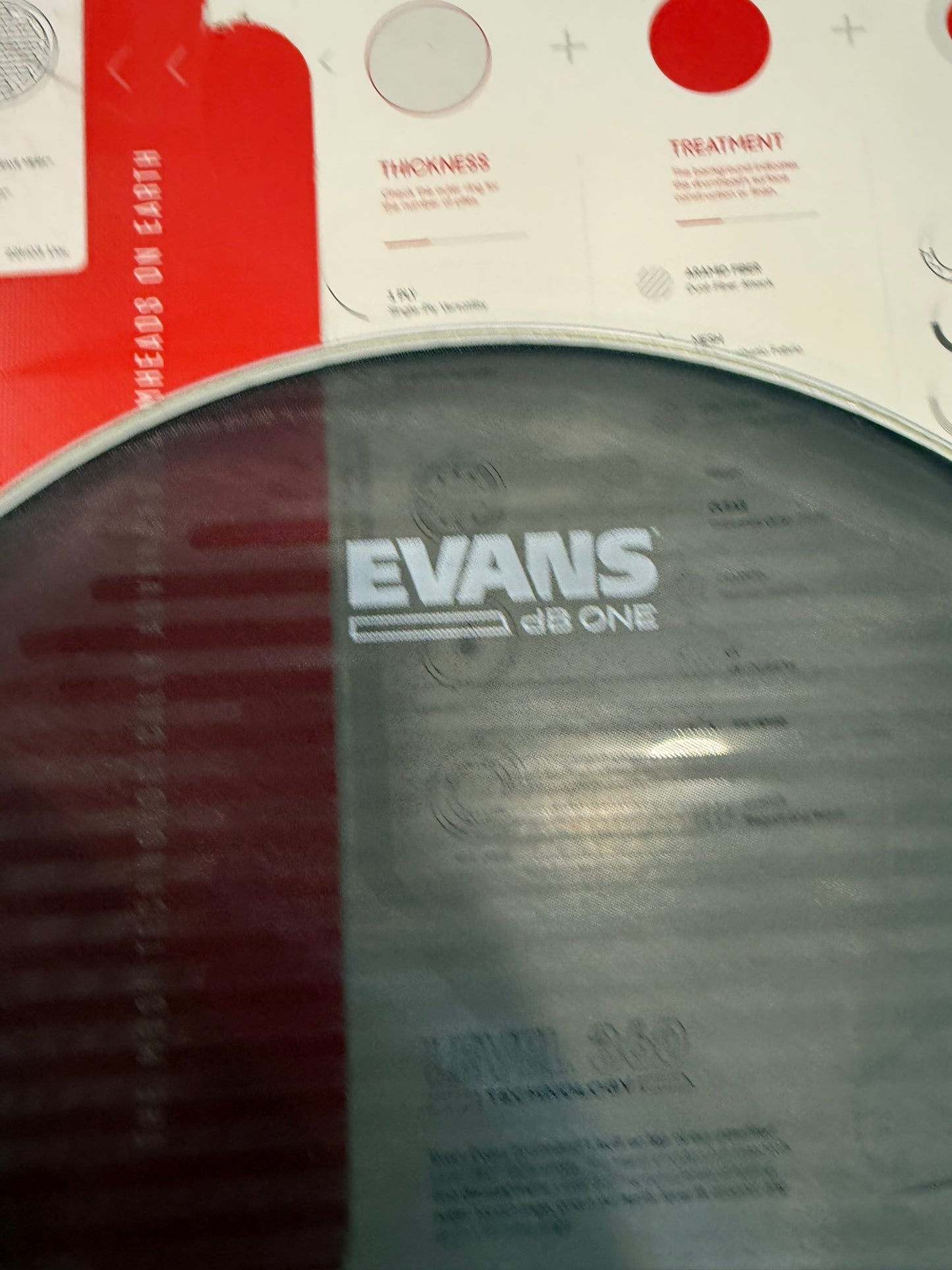 Evans dB One 14" Snare head