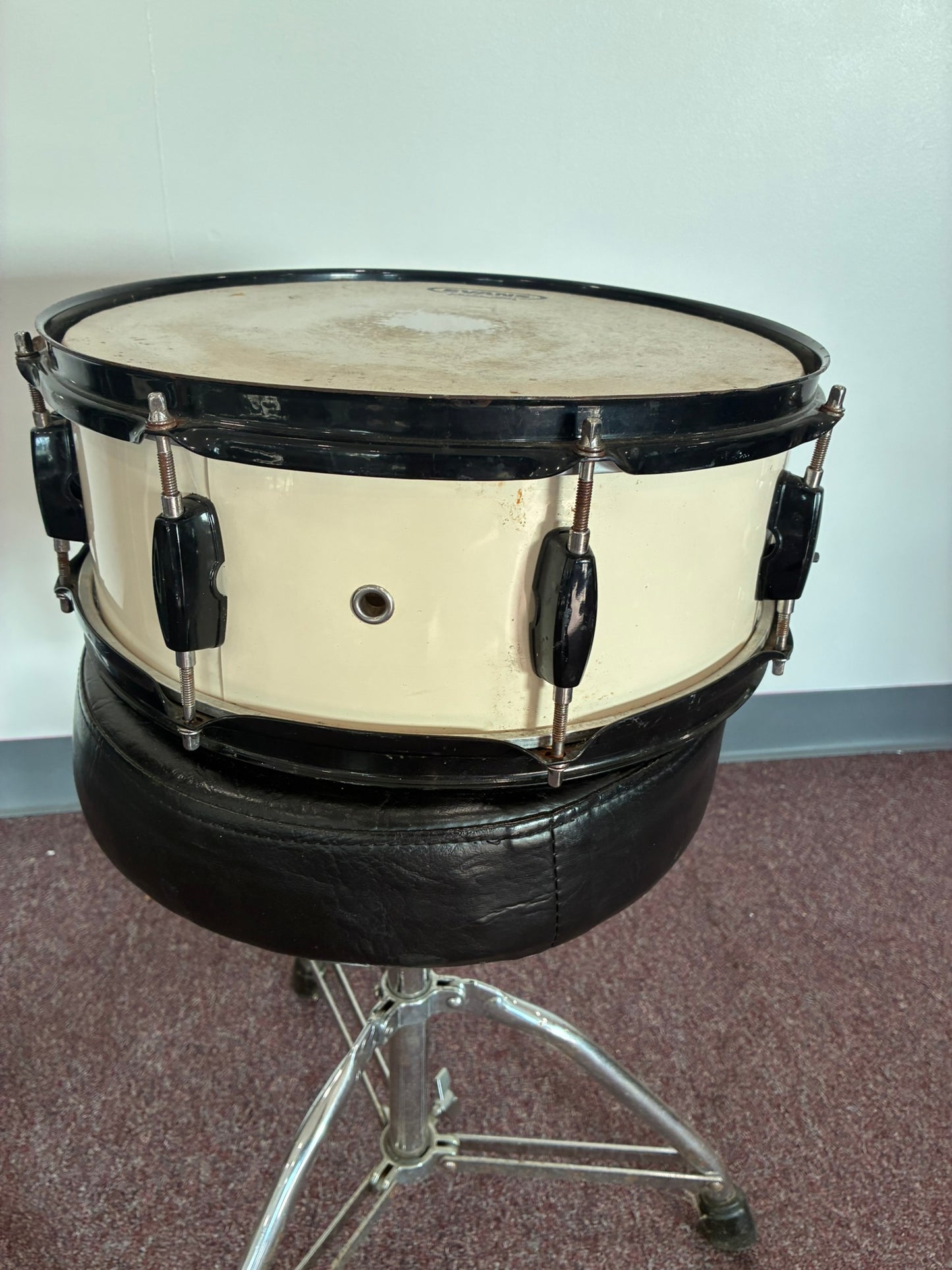 Pearl Forum 5"x14" Snare Drum - White