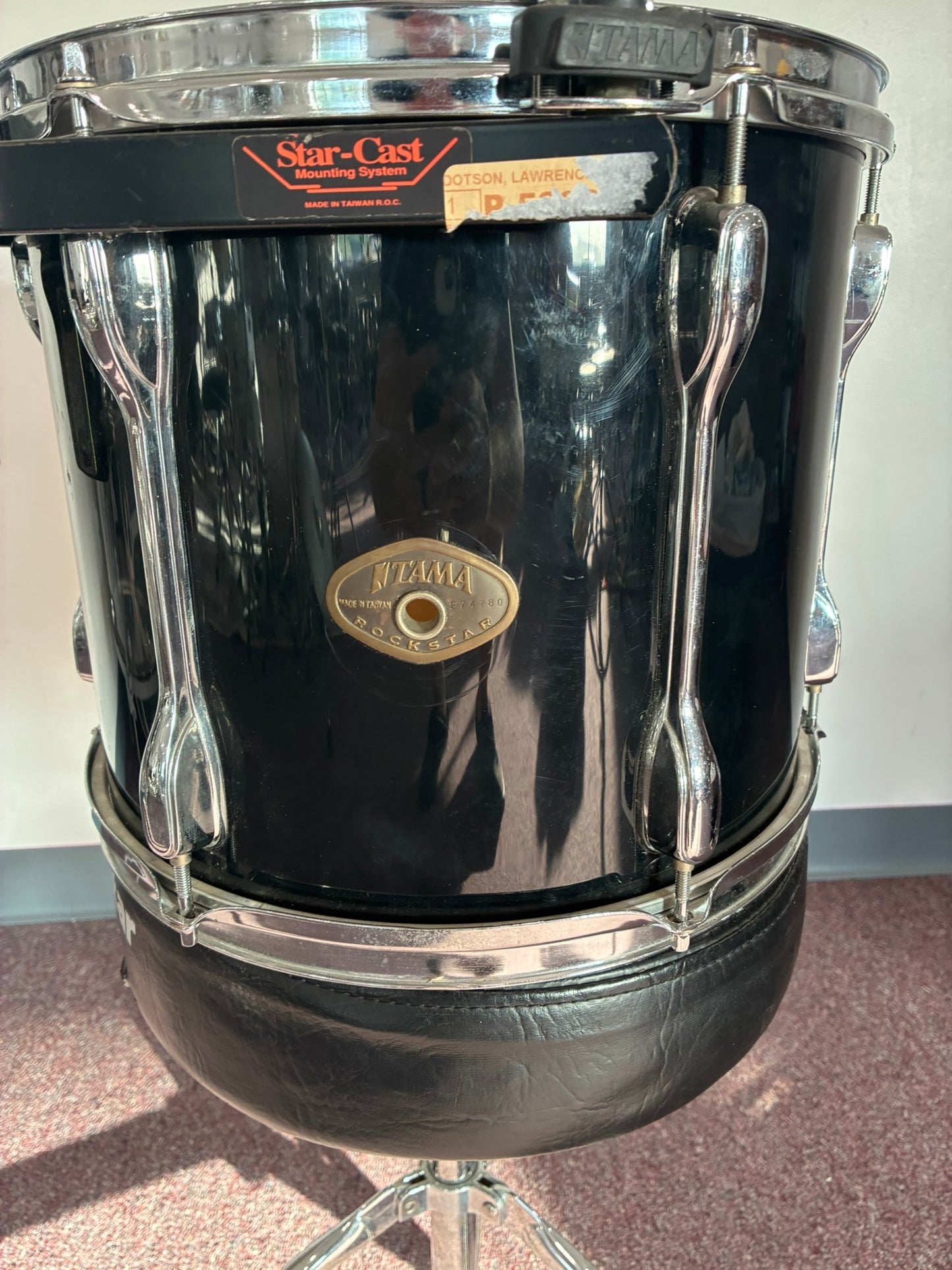 Tama 13"x9" Rack Tom with Starcast Mount - Black