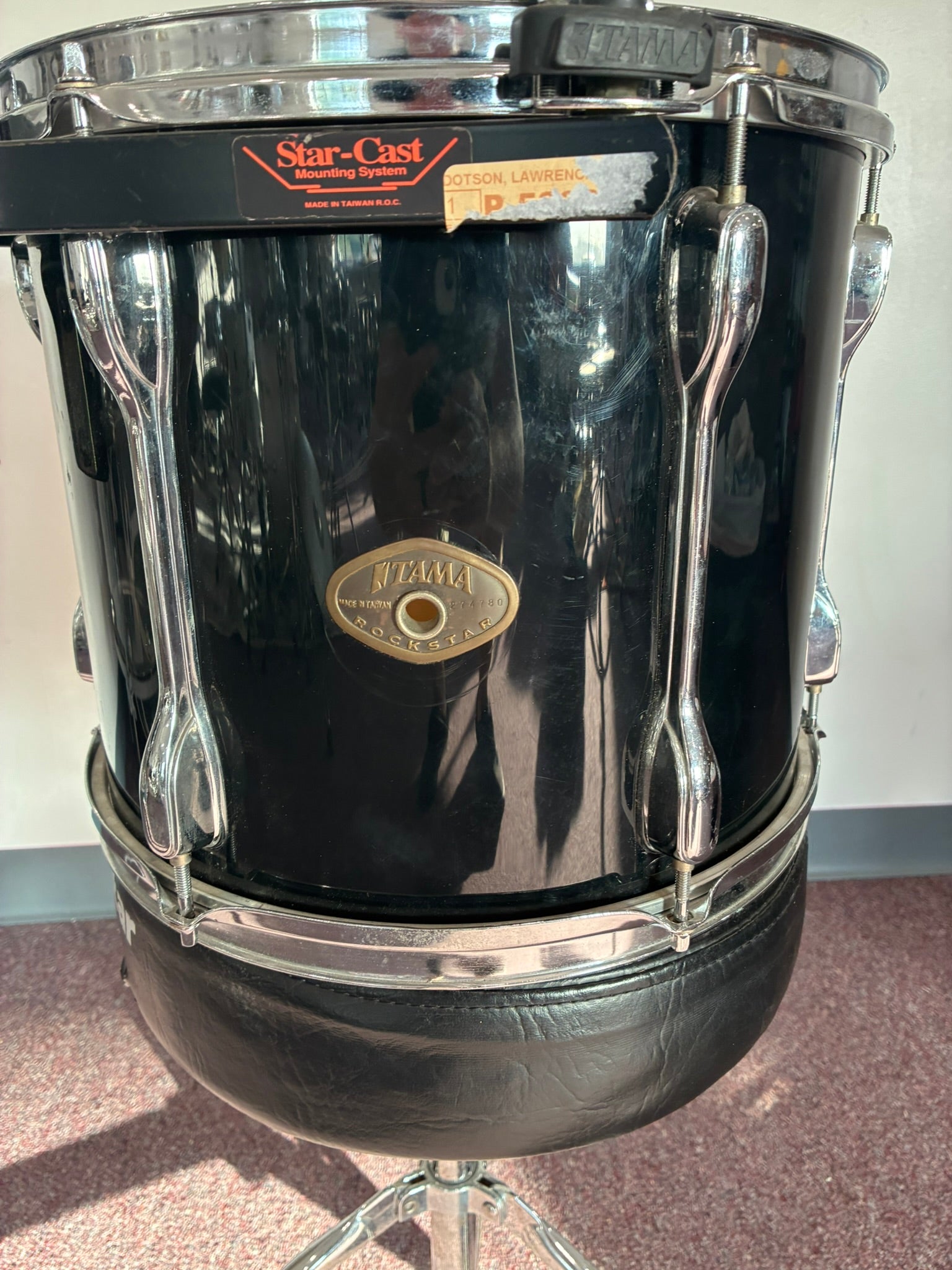 Tama 13"x9" Rack Tom with Starcast Mount - Black