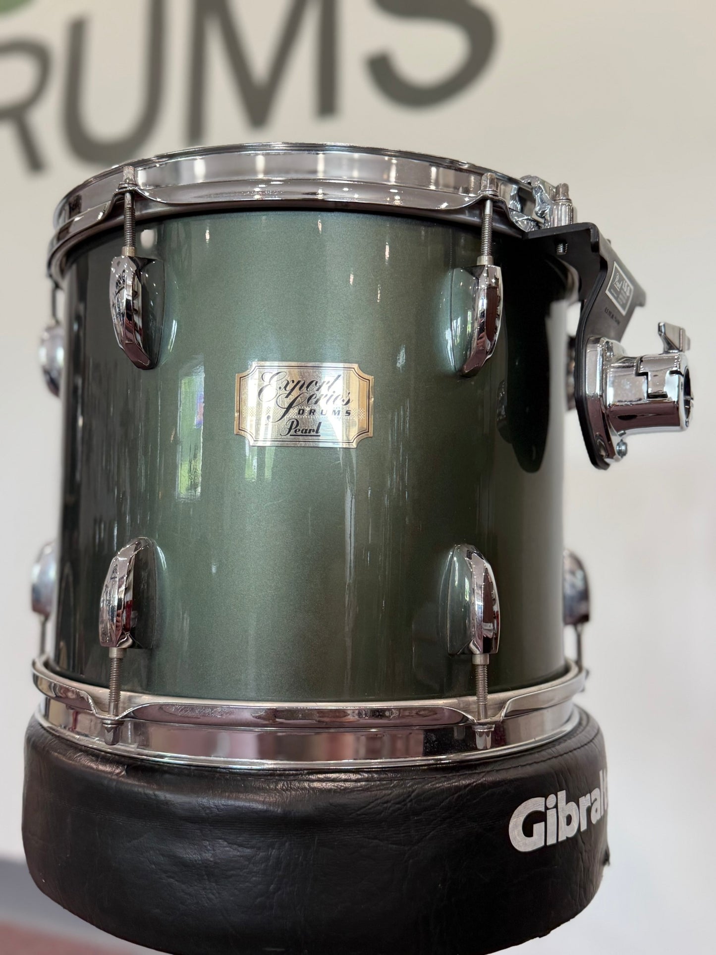 Pearl Export Series 12"x10" Rack Tom with I.S.S. — Green