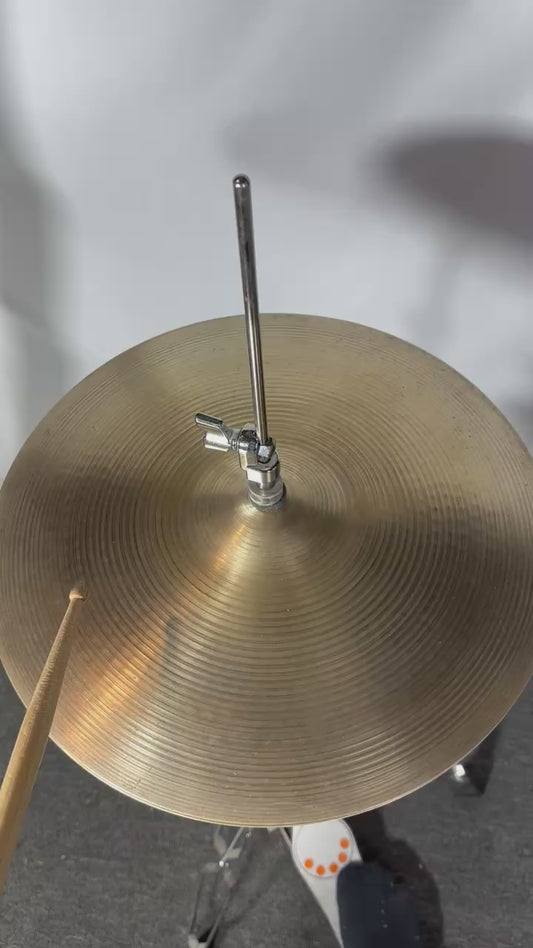 Zildjian 15" Hi Hats - 1970s Thin Stamp